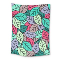 Pattern Leaves Background Nature Medium Tapestry