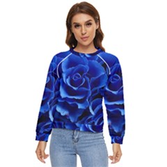 Roses Flowers Plant Romance Women s Long Sleeve Raglan T-shirt