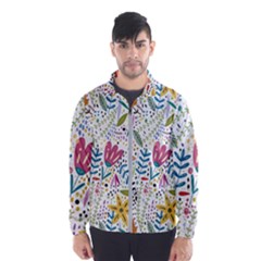 Flowers Nature Wallpaper Background Men s Windbreaker