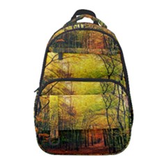 Forest Woods Autumn Nature Carry-on Travel Backpack by Proyonanggan