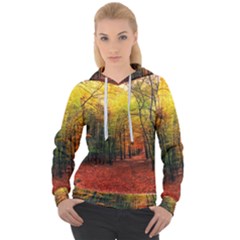 Forest Woods Autumn Nature Women s Overhead Hoodie