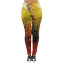 Forest Woods Autumn Nature Lightweight Velour Leggings View2