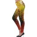 Forest Woods Autumn Nature Lightweight Velour Leggings View3