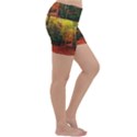 Forest Woods Autumn Nature Lightweight Velour Yoga Shorts View3