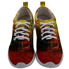 Forest Woods Autumn Nature Mens Athletic Shoes by Proyonanggan