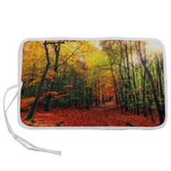 Forest Woods Autumn Nature Pen Storage Case (l) by Proyonanggan