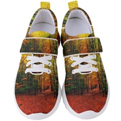 Forest Woods Autumn Nature Women s Velcro Strap Shoes