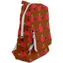 Apple Arrow Pattern Design Drawing Travelers  Backpack View2