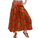 Apple Arrow Pattern Design Drawing Women s Satin Palazzo Pants View1