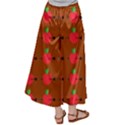 Apple Arrow Pattern Design Drawing Women s Satin Palazzo Pants View2