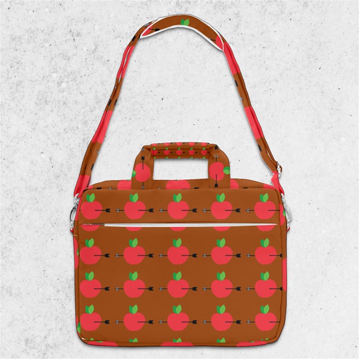 Apple Arrow Pattern Design Drawing MacBook Pro 13  Shoulder Laptop Bag 