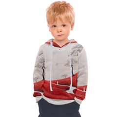 Trees Forest Path Kids  Overhead Hoodie