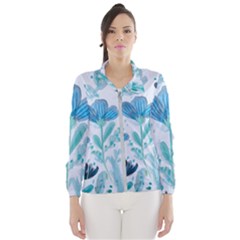 Flowers Petals Bloom Women s Windbreaker