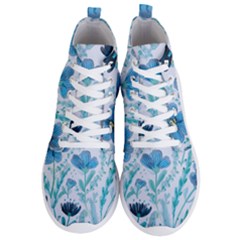 Flowers Petals Bloom Men s Lightweight High Top Sneakers by Proyonanggan