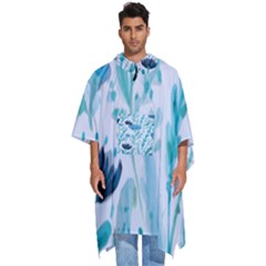 Flowers Petals Bloom Men s Hooded Rain Ponchos by Proyonanggan