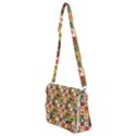 Template Christmas Pattern Shoulder Bag with Back Zipper View2