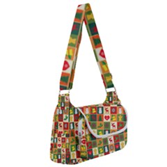 Template Christmas Pattern Multipack Bag