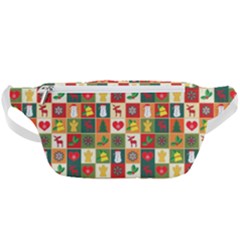 Template Christmas Pattern Waist Bag 