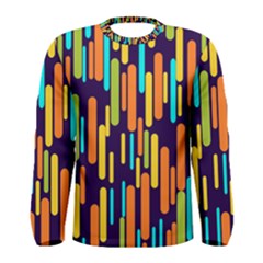 Illustration Abstract Line Men s Long Sleeve T-shirt