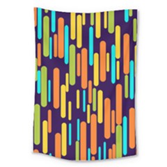 Illustration Abstract Line Large Tapestry by anzea