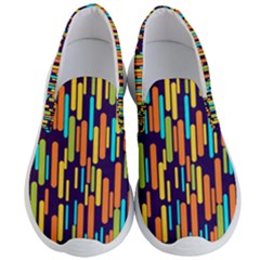 Illustration Abstract Line Men s Lightweight Slip Ons