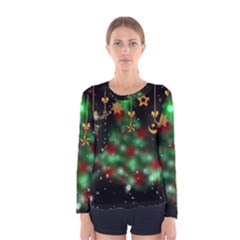 Christmas Star Jewellery Women s Long Sleeve T-shirt