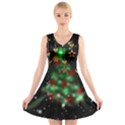 Christmas Star Jewellery V-Neck Sleeveless Dress View1