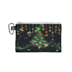 Christmas Star Jewellery Canvas Cosmetic Bag (small)