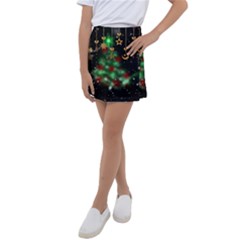 Christmas Star Jewellery Kids  Tennis Skirt by anzea