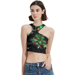 Christmas Star Jewellery Cut Out Top by anzea