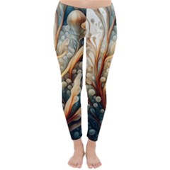 Undersea Dreams Saltwater Ocean Classic Winter Leggings