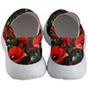 Flowers Poppies Bloom Blossom Art Men s Lightweight Slip Ons View4