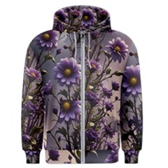 Flower Bloom Blossom Nature Flora Men s Zipper Hoodie