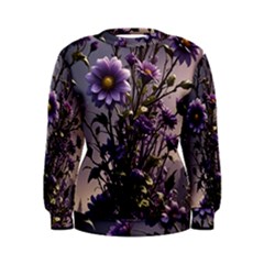 Flower Bloom Blossom Nature Flora Women s Sweatshirt by Apenda