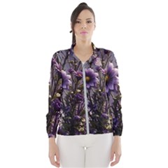 Flower Bloom Blossom Nature Flora Women s Windbreaker