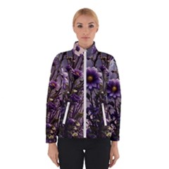 Flower Bloom Blossom Nature Flora Women s Bomber Jacket