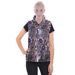 Flower Bloom Blossom Nature Flora Women s Button Up Vest