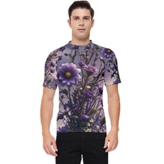 Flower Bloom Blossom Nature Flora Men s Short Sleeve Rash Guard by Apenda