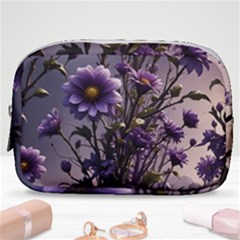 Flower Bloom Blossom Nature Flora Make Up Pouch (small)