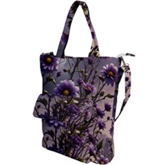 Flower Bloom Blossom Nature Flora Shoulder Tote Bag by Apenda