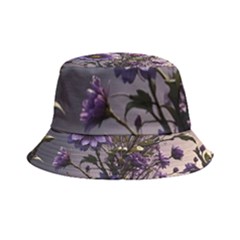 Flower Bloom Blossom Nature Flora Inside Out Bucket Hat by Apenda