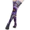 Flower Bloom Blossom Nature Flora Thigh High Stockings View2