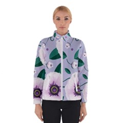 Flowers Petals Blossom Flora Women s Bomber Jacket