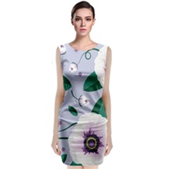 Flowers Petals Blossom Flora Classic Sleeveless Midi Dress by Apenda