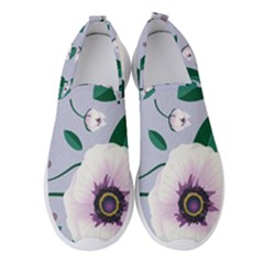 Flowers Petals Blossom Flora Women s Slip On Sneakers