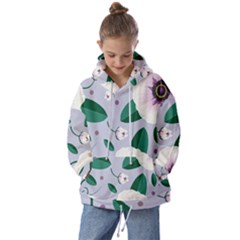 Flowers Petals Blossom Flora Kids  Oversized Hoodie