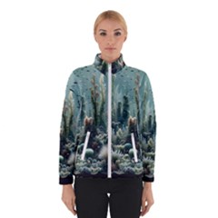 Underwater Coral Life Women s Bomber Jacket