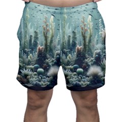 Underwater Coral Life Men s Shorts by Apenda