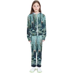 Underwater Coral Life Kids  Tracksuit by Apenda