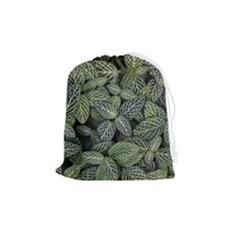 Leaves Foliage Botany Plant Drawstring Pouch (medium)